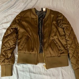 H&M Army Green Bomber Jacket (worm once)